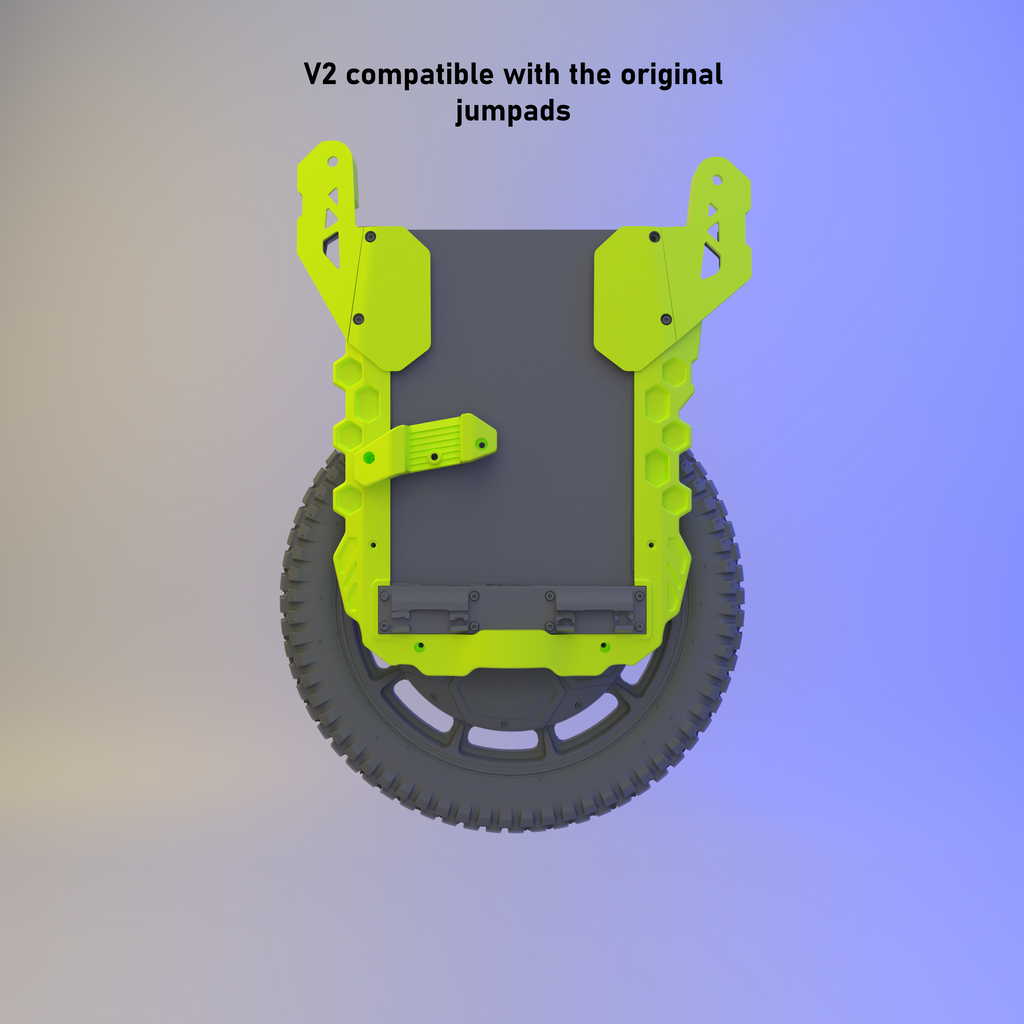 3D render of the V2 version, compatible with the original jumpads