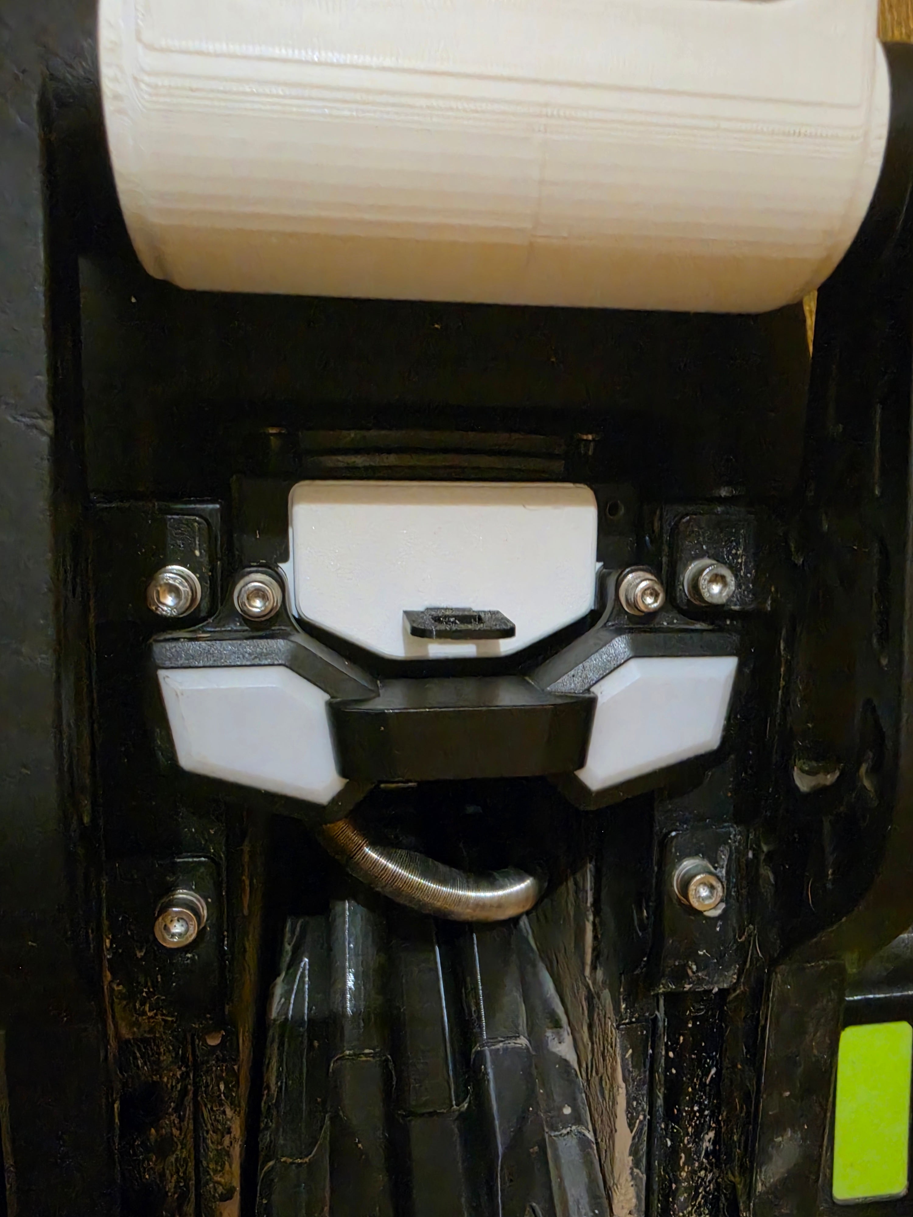 IXEZED 3D printed charging port cover fitted on a Leaperkim Lynx — view 3