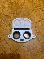 IXEZED 3D printed charging port cover fitted on a Leaperkim Lynx — view 12