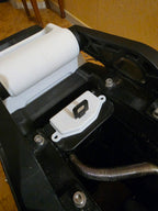 IXEZED 3D printed charging port cover fitted on a Leaperkim Lynx — view 14